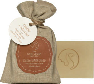 camel milk soap sweet orange and lemon